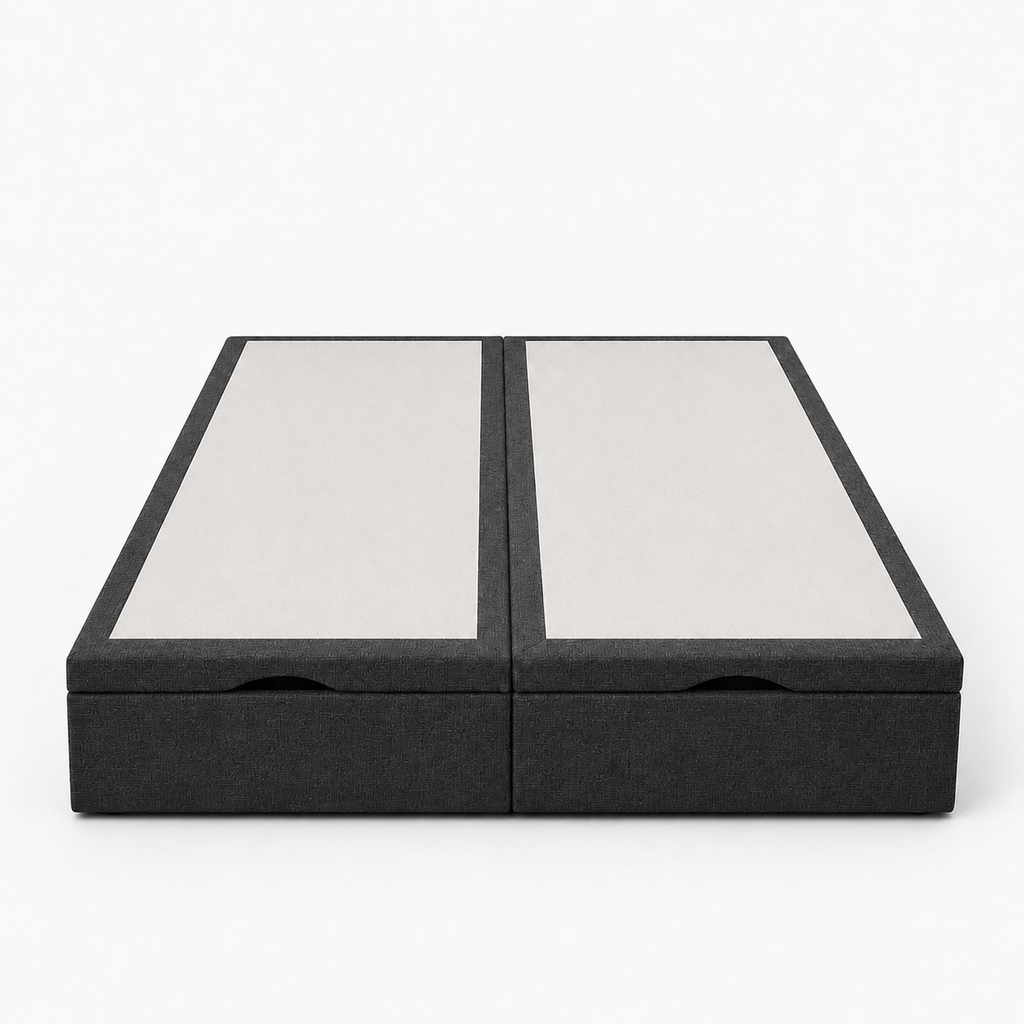 Lit double coffre tapissier Mon Lit Douillet