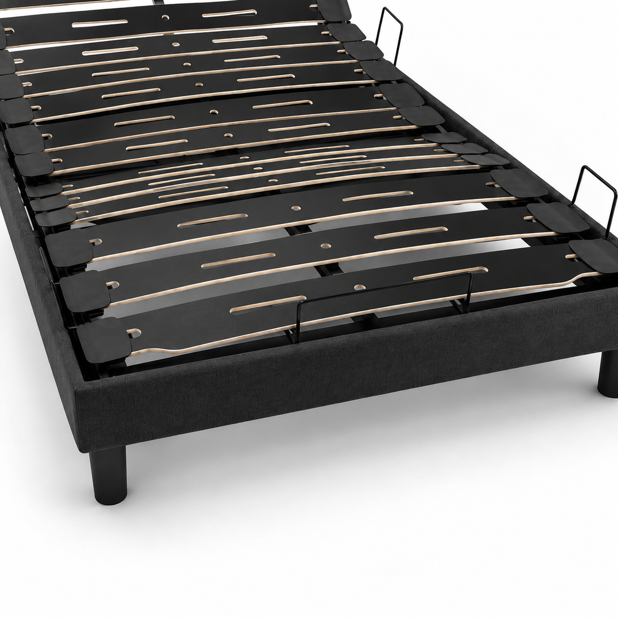 Lit électrique mono finition tissu HT15cm Mon Lit Douillet